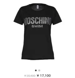 MOSCHINO 黒 ロゴTシャツのサムネイル