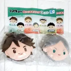 ハイキュー!! ぬいぐるみクリップ２ リエーフ 及川 セット 新品 ガチャ