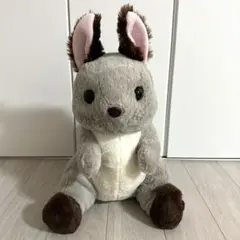 【新品タグ付き】くったりエゾリス　ぬいぐるみ　ライトグレー　ウルトラBIGサイズ