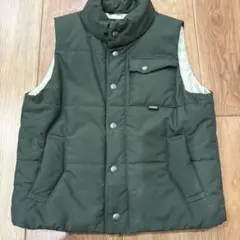 AIGLE ベスト サイズ120 オリーブグリーン