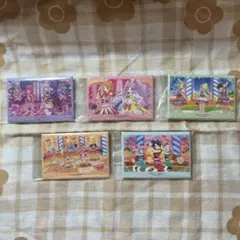 アイカツ×プリパラ ライブ 缶バッジ セット