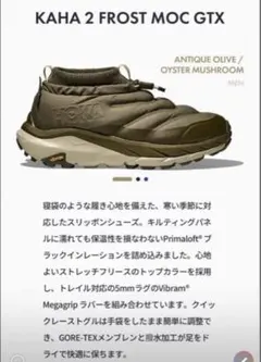 マロン様 未使用 HOKA KAHA GTX ゴアテックス - メルカリ
