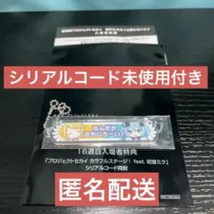 プロセカ 入場者特典 アクリル称号キーホルダー 鏡音リン 初音ミク