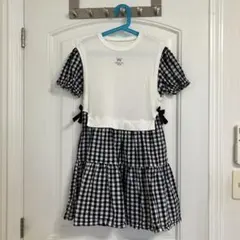 美品　アナスイミニ ドッキングワンピース　130cm