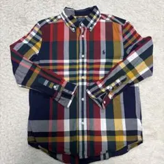 Polo Ralph Lauren 長袖シャツ 7号 マルチカラー