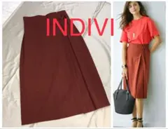 ❤︎美品❤︎INDIVI インディヴィ　スカート