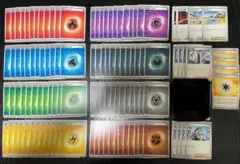 ポケモンカード　基本エネルギー　各12枚　まとめ売り　スタジアム付き グッズ
