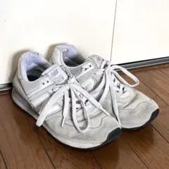 【土日限定値下げ中】New Balance 574 ホワイト/グレー スニーカー