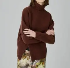 ウール タートルネック