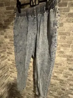 シェフパンツ　デニムブルー　M