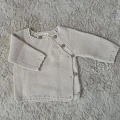 the.lala クリーム色ニットセーター　韓国子ども服