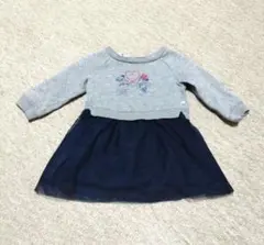 裏起毛 ワンピース