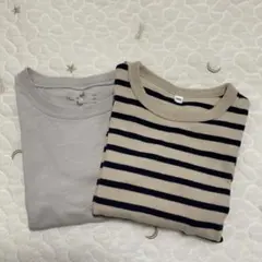 無印良品　長袖Tシャツ　2枚セット