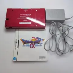 NINTENDO DS 本体 レッド ドラゴンクエストIX