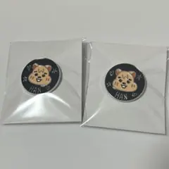 StrayKidsスキズ 展覧会 exhibition ピンバッチ ハンクオッカ