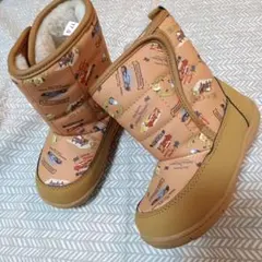 【新品】カーズ　防寒ブーツ　ブラウン　17.0cm