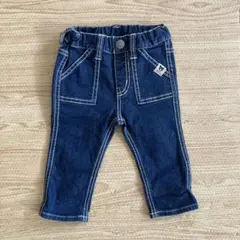 ミキハウスダブルビー ダブルビー デニムパンツ 80