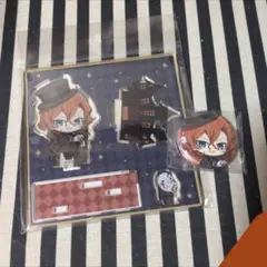 文スト 中原中也 AGF アクスタ 缶バッジ ゴーストハウス 中原 中也