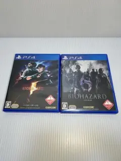 【PS4 BIOHAZARD 2本セット】　バラ売り不可