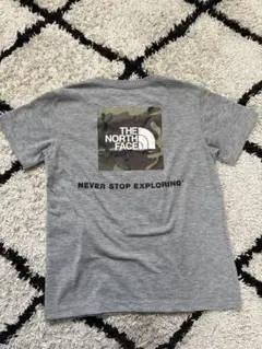 THE NORTH FACE グレーTシャツ　130