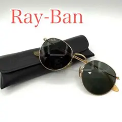 美品　Ray-Ban B&L ゴールド サングラス ヴィンテージ　ケース付き