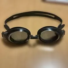 度付き 水泳ゴーグル -2.5 ブラック スイミング用