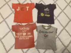 デニム&ダンガリー 4着　Tシャツ　90cm