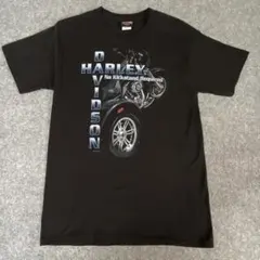 と*君様 P343 Harley-Davidson Tシャツ ブラック