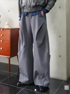 Lui's 鬼タックスラックス GRY S - メルカリ