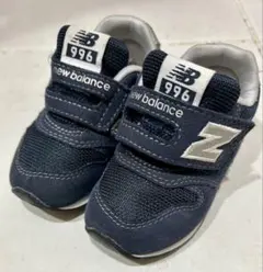 New Balance 996 キッズスニーカー 13 (JPN) ネイビー