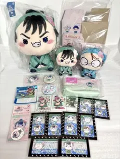 桜もちぴこ　フリューくじ　食満留三郎　まとめ　忍たま乱太郎　BIG　ぬいぐるみ