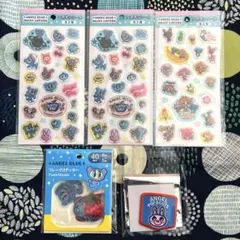 【正規品】セリア ANGEL BLUE DAISY LOVERS シール セット