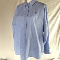 arnie arnold palmer ストライプ　シャツ　水色と白　Lのサムネイル