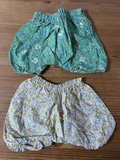 ハンドメイド　かぼちゃパンツ2点セット