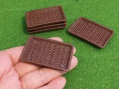 No.06ミニチュア ドールハウス ブラウントレー 5個　フェイクフード材料