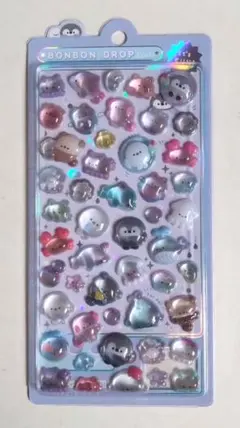 【ボンボンドロップシール】ぷかぷかボンボン