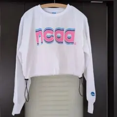 新品未使用　NCAA 長袖カットソー ホワイト サイズM