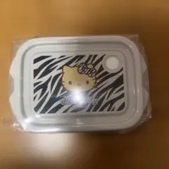 アベイル キティ タッパー ゼブラ 保存容器 新品 ギャル 日焼けキティ