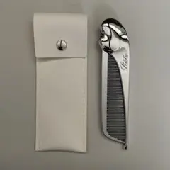 Refa リファ　アイラ　コームケース　ホワイト　抗菌素材