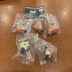 新品【銀魂】新劇場版吉原大炎上めじるしアクセサリー　5点セット