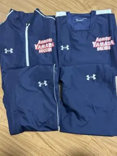 青森山田練習着ウインドブレーカー、ピステ上下セットLG