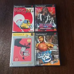 プレステ２ディスク4作品まとめ売り チョロQ HG ブリーチ など