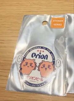 ちいかわ オリオンビール ステッカー　シーサー　あうん