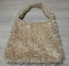 ケユカ　シャギーワンハンドルバック