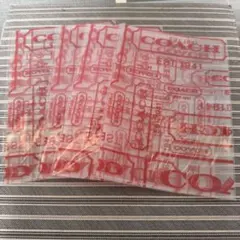 コーチ　クリアファイル　4枚セットのサムネイル