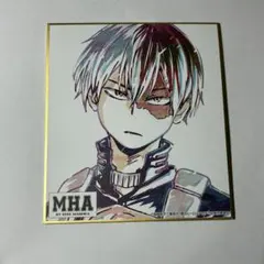 僕のヒーローアカデミア 轟焦凍 ミニ色紙