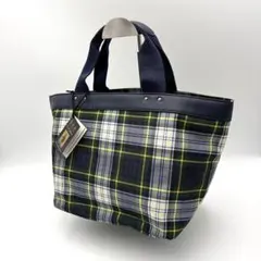 L.L.Bean キャンバス パッチワーク トートバッグ マドラスチェック