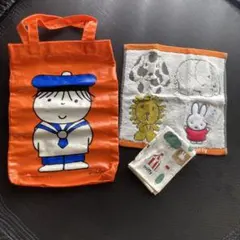 ミッフィー ハンカチ、タオルハンカチ、ミニバッグ セット Dick Bruna