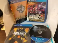 送料無料！PS4ソフト/4本まとめて！