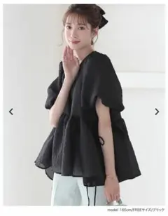 期間限定価格⭐︎CELFORDボレロ付きJQチュニックブラウス38ブラック 期間限定価格⭐︎CELFORDボレロ付きJQチュニックブラウス38ブラック
